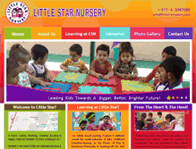 Tablet Screenshot of littlestarnursery.com